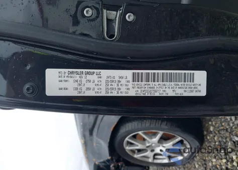 2013 Dodge Journey R/T из США, поврежденный, VIN 3C4PDCEG2DT556717